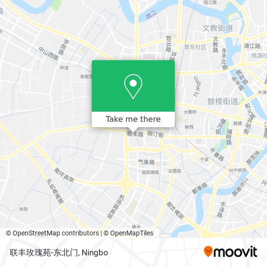 联丰玫瑰苑-东北门 map