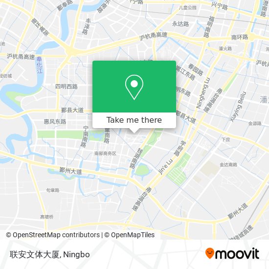 联安文体大厦 map