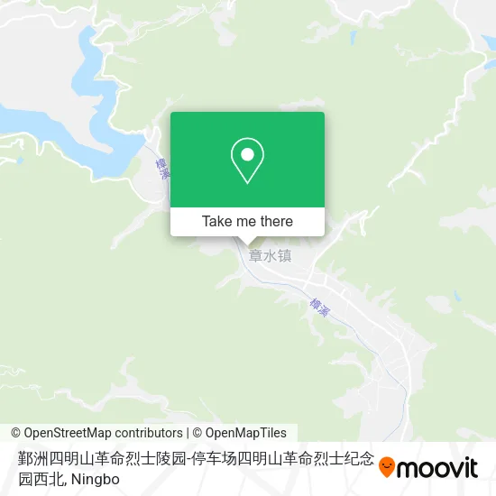 鄞洲四明山革命烈士陵园-停车场四明山革命烈士纪念园西北 map