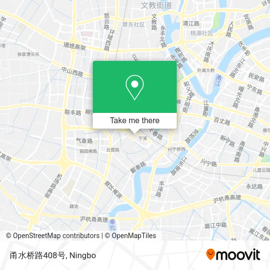 甬水桥路408号 map