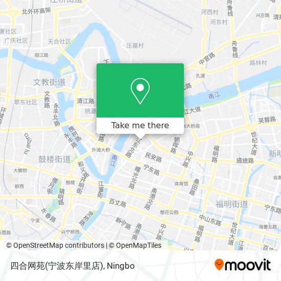 四合网苑(宁波东岸里店) map