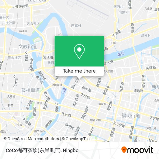 CoCo都可茶饮(东岸里店) map
