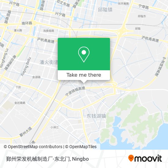 鄞州荣发机械制造厂-东北门 map