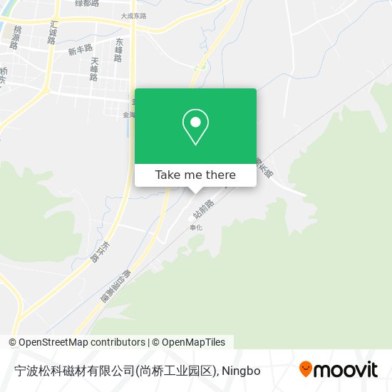 宁波松科磁材有限公司(尚桥工业园区) map