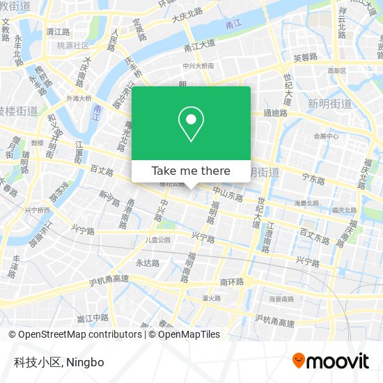 科技小区 map