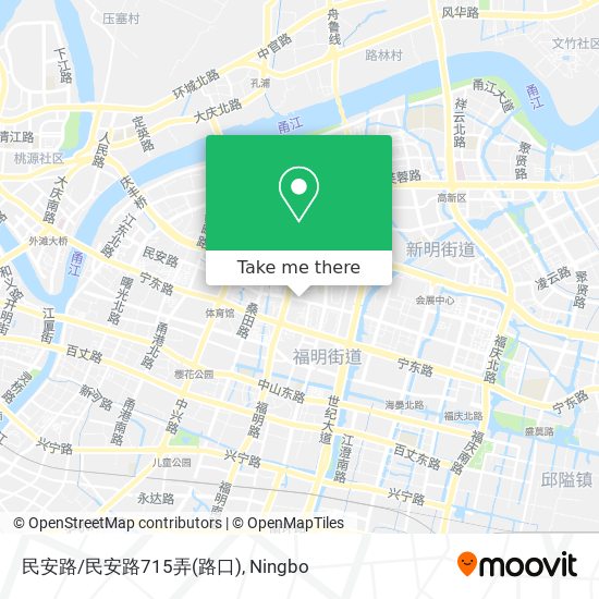 民安路/民安路715弄(路口) map