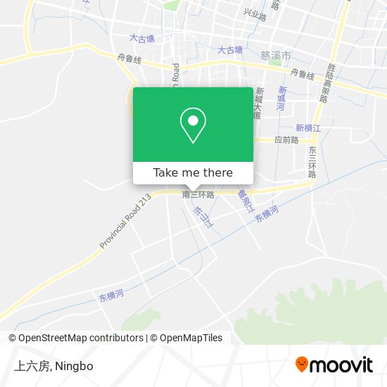 上六房 map