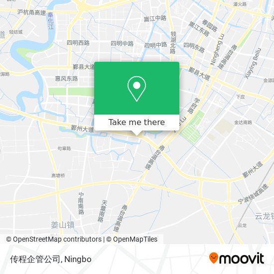 传程企管公司 map