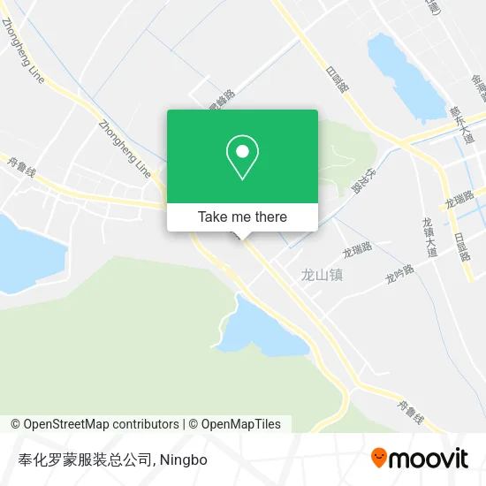 奉化罗蒙服装总公司 map
