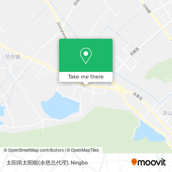 太阳雨太阳能(余慈总代理) map