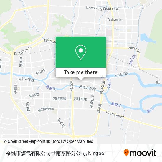 余姚市煤气有限公司世南东路分公司 map