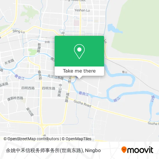 余姚中禾信税务师事务所(世南东路) map