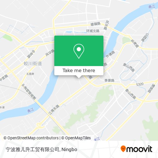 宁波雅儿升工贸有限公司 map