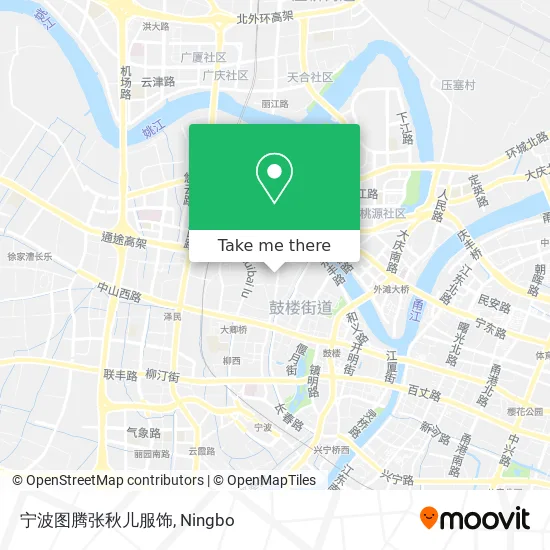 宁波图腾张秋儿服饰 map