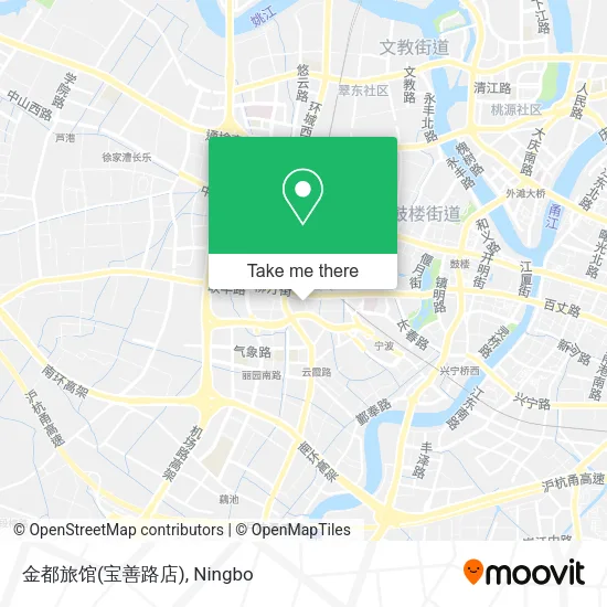金都旅馆(宝善路店) map