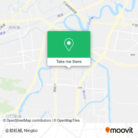 金都机械 map