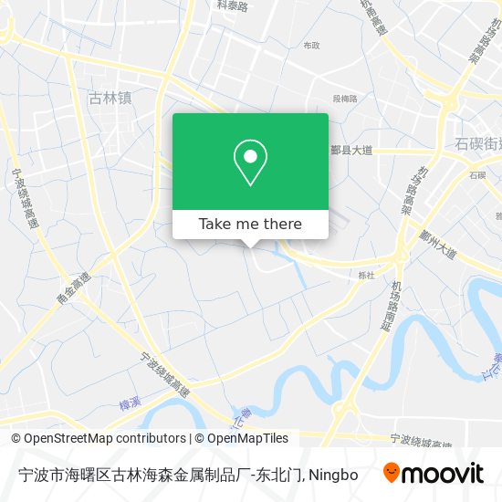 宁波市海曙区古林海森金属制品厂-东北门 map