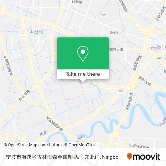 宁波市海曙区古林海森金属制品厂-东北门 map