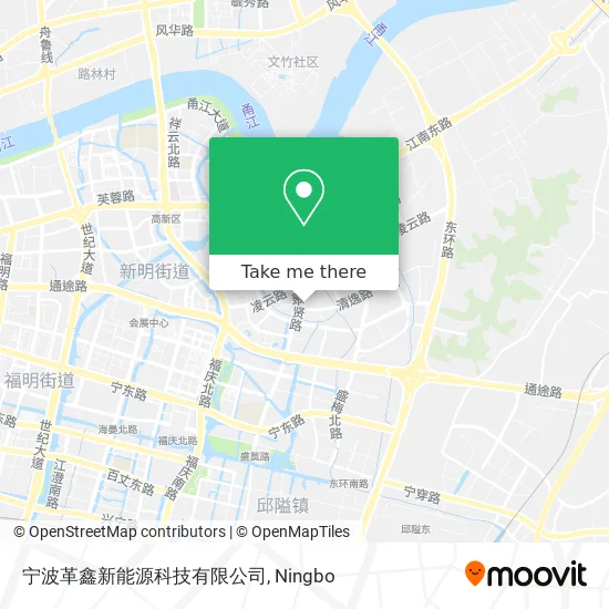 宁波革鑫新能源科技有限公司 map