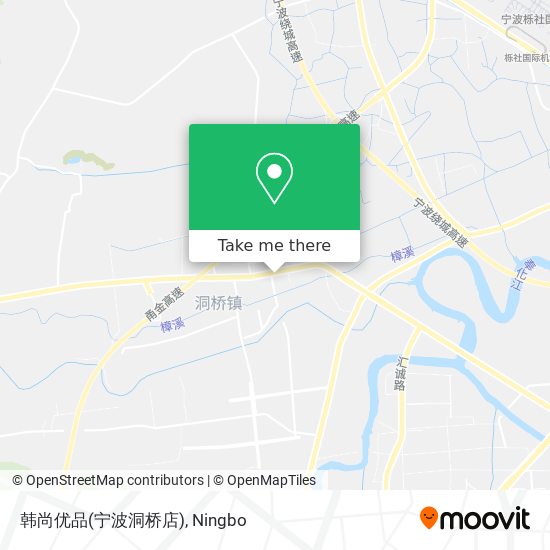 韩尚优品(宁波洞桥店) map