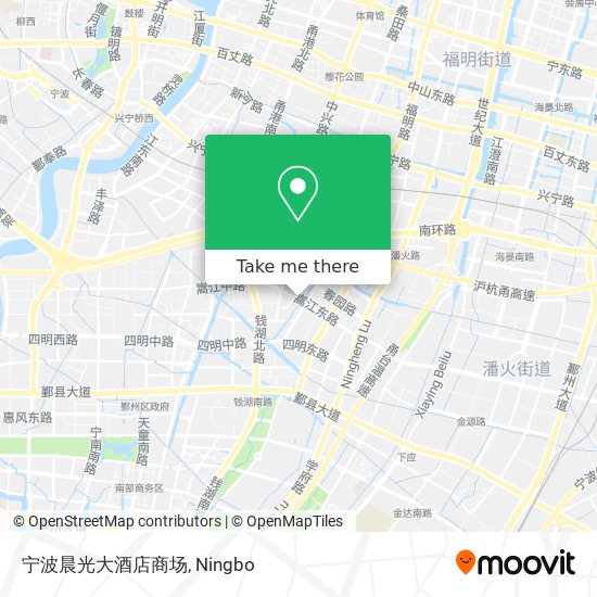 宁波晨光大酒店商场 map