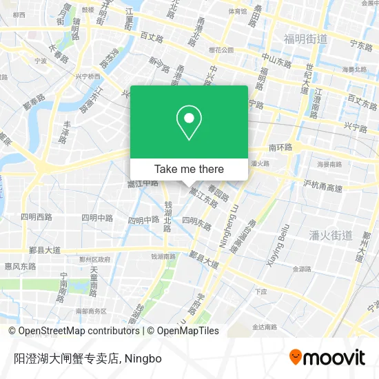 阳澄湖大闸蟹专卖店 map