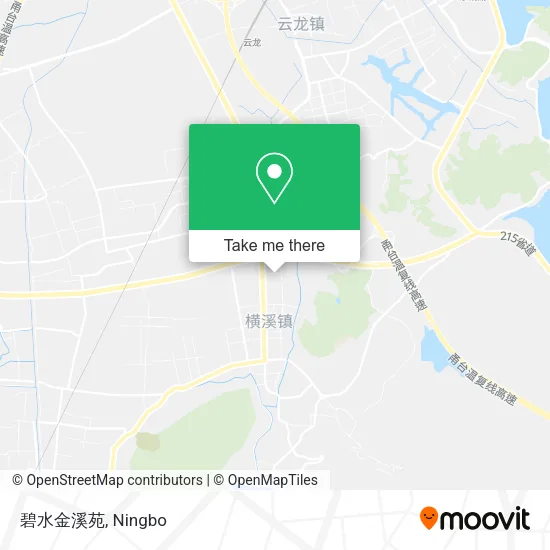 碧水金溪苑 map