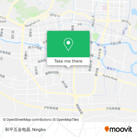 和平五金电器 map