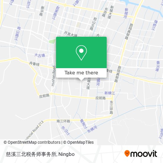 慈溪三北税务师事务所 map