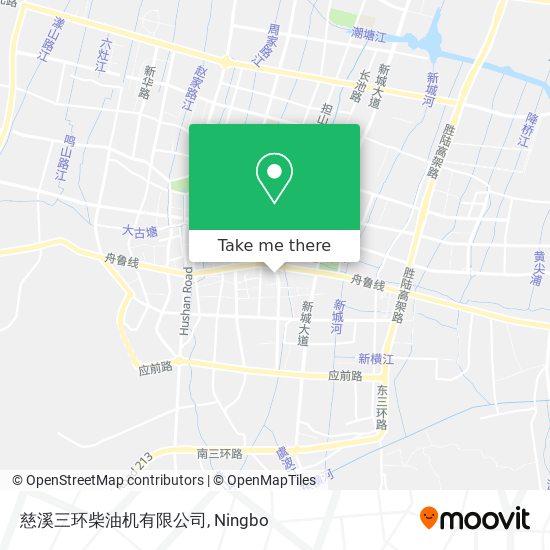 慈溪三环柴油机有限公司 map