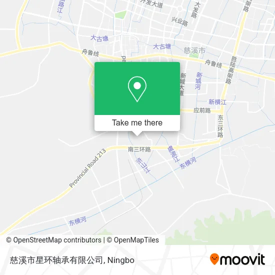 慈溪市星环轴承有限公司 map