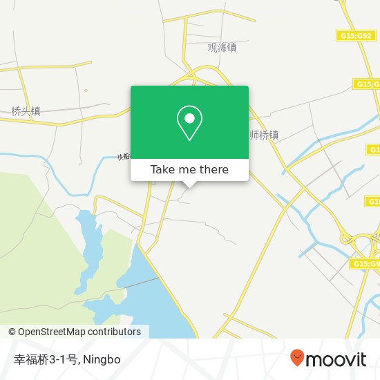 幸福桥3-1号 map