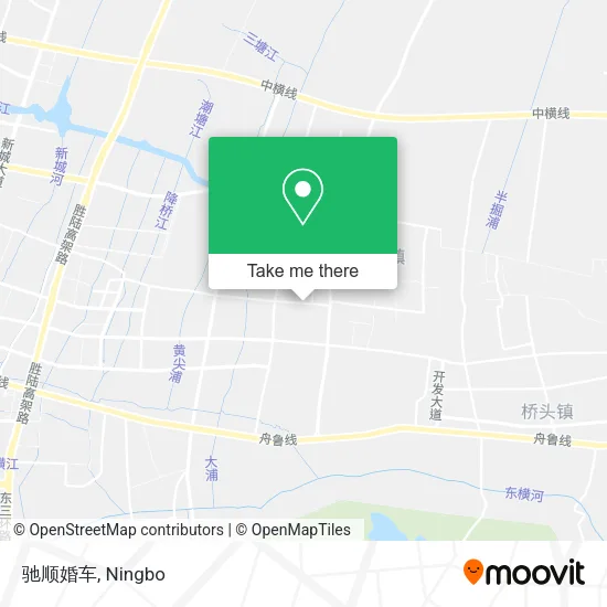 驰顺婚车 map