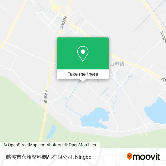 慈溪市永雅塑料制品有限公司 map