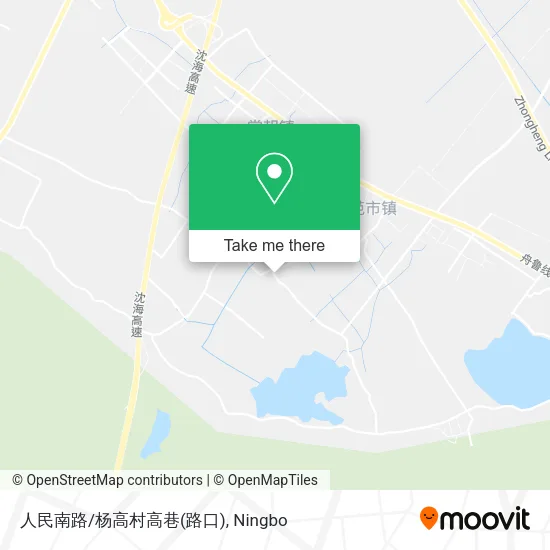 人民南路/杨高村高巷(路口) map