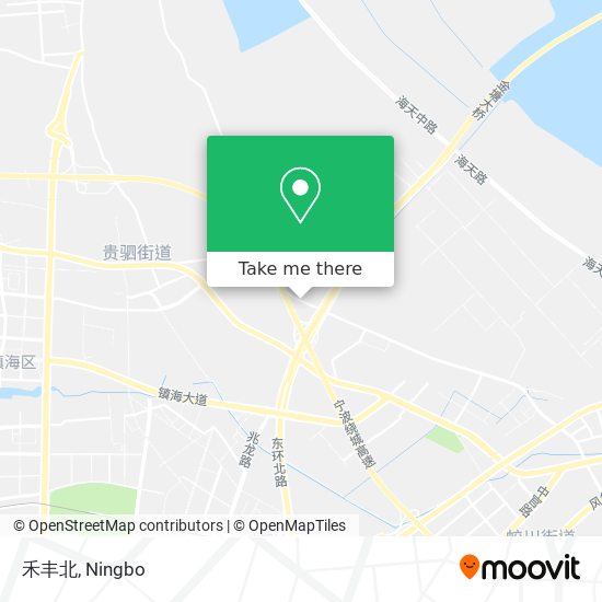禾丰北 map