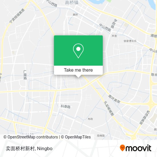 卖面桥村新村 map