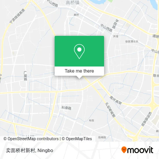 卖面桥村新村 map
