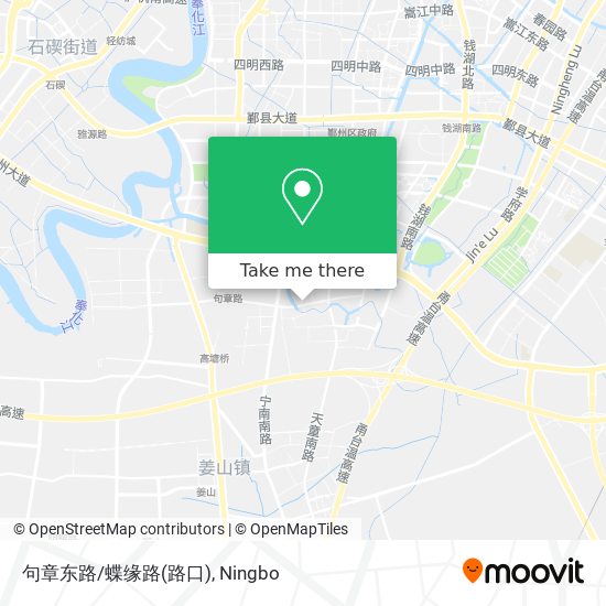 句章东路/蝶缘路(路口) map