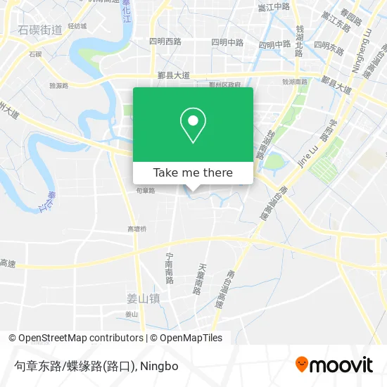 句章东路/蝶缘路(路口) map