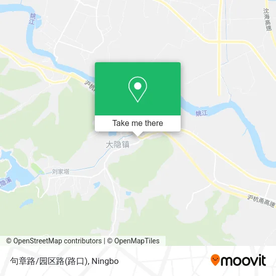 句章路/园区路(路口) map