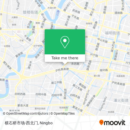 横石桥市场-西北门 map