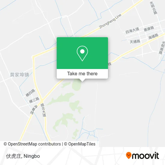 伏虎庄 map