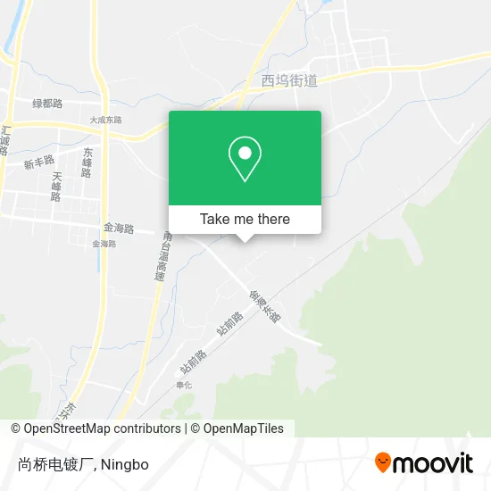 尚桥电镀厂 map