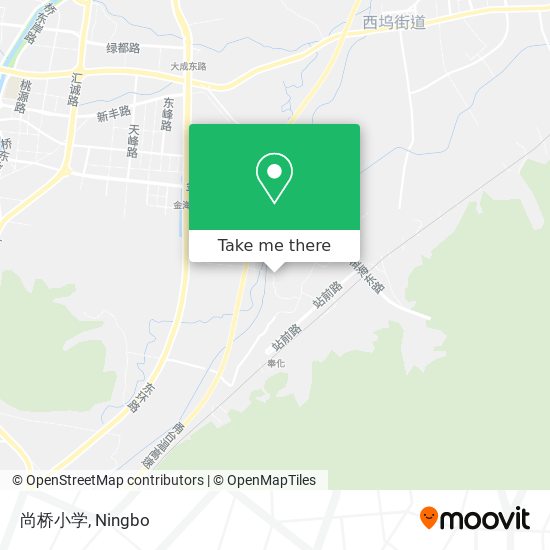 尚桥小学 map
