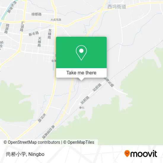 尚桥小学 map