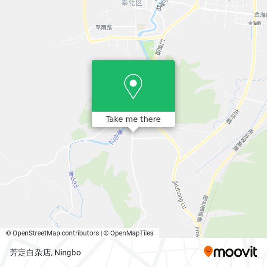 芳定白杂店 map