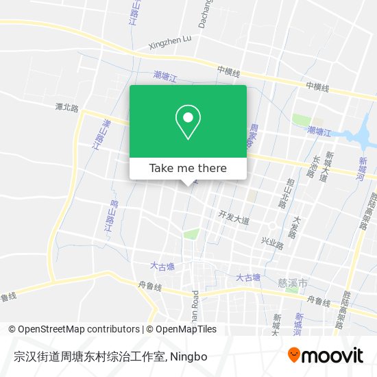 宗汉街道周塘东村综治工作室 map