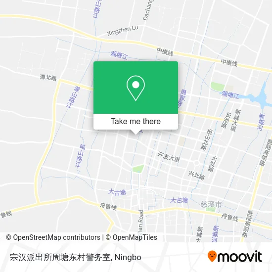 宗汉派出所周塘东村警务室 map