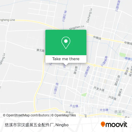 慈溪市宗汉盛展五金配件厂 map